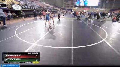 182 lbs Cons. Round 2 - Matthew Roach, WI vs Treven Hokland, ID