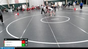 174 lbs Finals (2 Team) - Levi Farris, Colorado School Of Mines vs JD Johnson, Newman