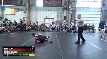 110 lbs Round 7 (8 Team) - Luke Cline, TSB vs Riker Ohearon, Mat Assassins