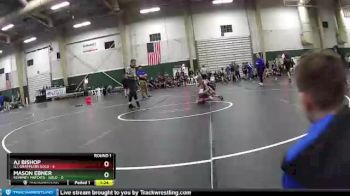 55 lbs Round 1 (6 Team) - Mason Ebner, Kearney Matcats - Gold vs AJ Bishop, G.I. Grapplers Gold