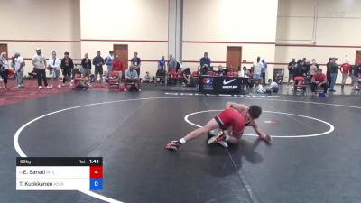 60 kg Rnd Of 32 - Evan Sanati, Integrity Wrestling Club vs Torin Kuokkanen, Askren Wrestling Academy