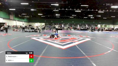 106 lbs Round Of 128 - Chazz Robinson, IL vs Ezekiel Witt, KS