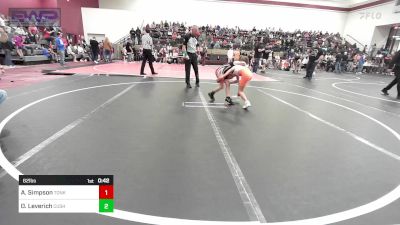 62 lbs Rr Rnd 1 - Avery Simpson, Tonkawa Takedown Club vs Oakley Leverich, Cushing