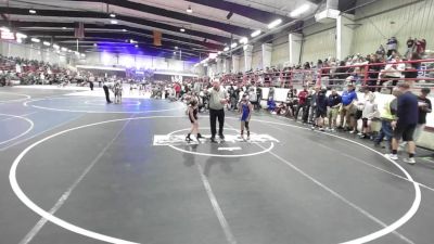 77 lbs Rr Rnd 1 - Emilio Salcedo, Tucson Cyclones vs Preston Lopez, Badlands WC