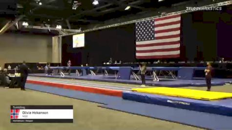 Olivia Hokanson - Tumbling, NSB - 2021 USA Gymnastics Championships