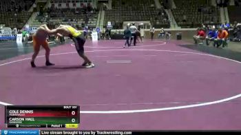 285 lbs 1st Place Match - Carson Hall, Ranburne vs Cole Dennis, Montevallo