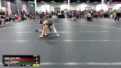 96 lbs Round 1 (4 Team) - Mikey Stillwell, PA Alliance vs Cale Wimberly, FL Scorpions