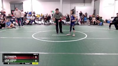 65 lbs Round 4 (6 Team) - Ali Chagoya, So Cal Hammers vs Lexie Horan, Misfits Power