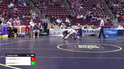 215 lbs Quarterfinal - Dillon Bechtold, Owen J. Roberts vs Brandon Stiehler, PM West