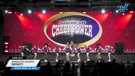 Interactive Academy - Infinity [2024 L4 Senior - D2 - Small Day 2] 2024 Cheer Power Grand Nationals