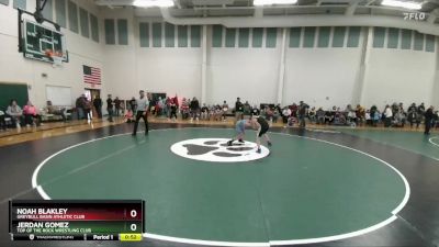 110 lbs Cons. Round 1 - Jerdan Gomez, Top Of The Rock Wrestling Club vs Noah Blakley, Greybull Basin Athletic Club