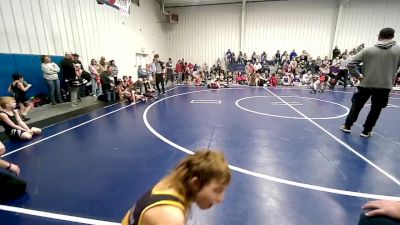 61 lbs Consi Of 4 - Zayden Douthit, Wyandotte Youth Wrestling vs Jestin Rosson, Vian Wrestling Club