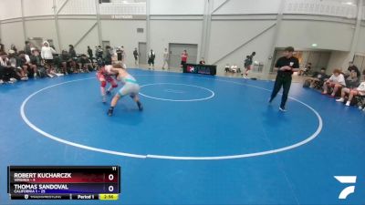 182 lbs 4th Wrestleback (16 Team) - Robert Kucharczk, Virginia vs Thomas Sandoval, California 1