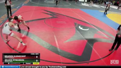 Cons. Semi - Braeden Kleinschmit, Cedar Catholic vs Braxon Rynearson, Broken Bow