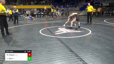 92 lbs Final - Mackenzie Gappa, Quakertown vs Isla Silva, Mt. Lebanon