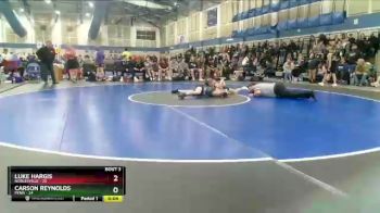 132 lbs Placement (4 Team) - Carson Reynolds, Penn vs Luke Hargis, Noblesville