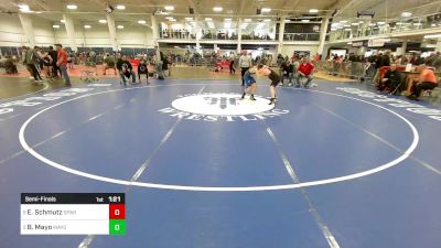 125 lbs Semifinal - Eamon Schmutz, Spartan WC vs Brody Mayo, Mayo Quanchi WC