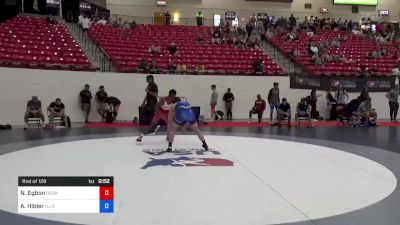 65 kg Rnd Of 128 - Nosa Egbon, Georgia vs August Hibler, NJ Scorpions Wrestling School, LLC