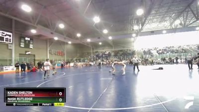 107 lbs Cons. Round 1 - Nash Rutledge, Ridgeline Riverhawks vs Kaden Shelton, Evanston Elite Wrestling