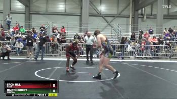 190 lbs Cons. Semi - Sron Hill, Maize vs Dalton Rokey, Sabetha