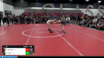 90 lbs Round 1 (8 Team) - Eli Herring, M2 Blue (NJ) vs Kyler Thier, Thorn Wrestling (MN)