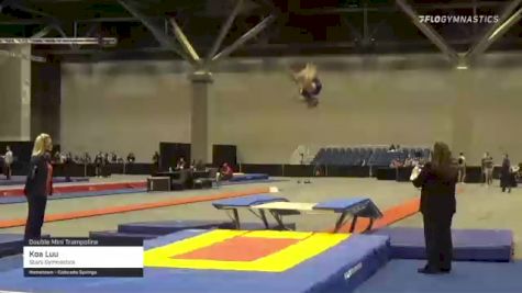 Koa Luu - Double Mini Trampoline, Stars Gymnastics - 2021 USA Gymnastics Championships