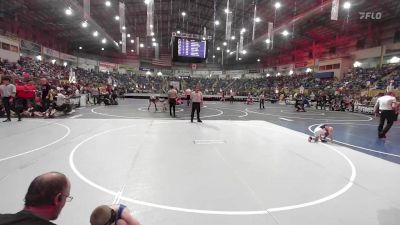 52 lbs Round Of 16 - Maverick Sena, Top Notch vs Oliver Jackson, Widefield Wrestling Club