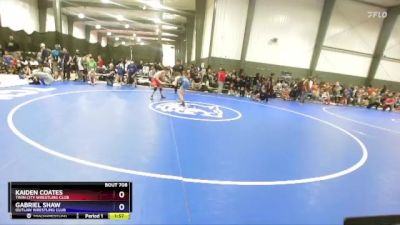 117 lbs Semifinal - Kaiden Coates, Twin City Wrestling Club vs Gabriel Shaw, Outlaw Wrestling Club