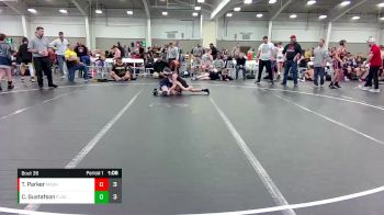 84 lbs Round 8 (10 Team) - Case Gustafson, Florida Scorpions vs Takoda Parker, Machine Shed