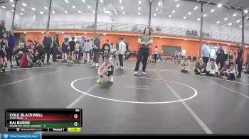 50 lbs Placement (4 Team) - Kai Burns, Palmetto State Academy vs Cole Blackwell, Team Bear