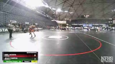 2A 120 lbs Quarterfinal - Jesus Campos, Centralia vs Abel Acosta, Prosser