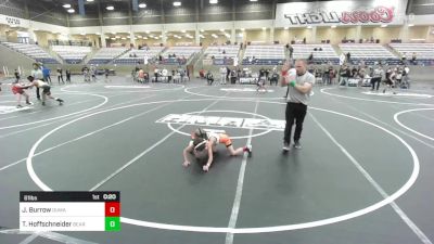 61 lbs 5th Place - James Burrow, Dumas Wrestling vs Tucker Hoffschneider, Bear Cave Wrestling