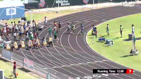 Youth Girls' 100m, Prelims 11 - Age 13