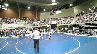 105 lbs Quarterfinal - Raidyn Pugsley, Southern Idaho Training Center vs Diesel Knudsen, Fremont Wrestling Club