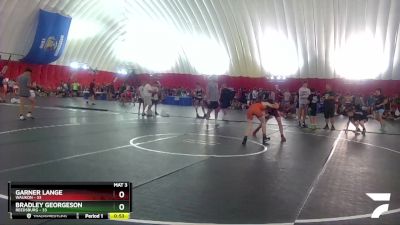 107-109 lbs Round 2 - Garner Lange, Waukon vs Bradley Georgeson, Reedsburg