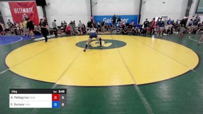 51 kg Rr Rnd 2 - Anthony Pellegrino, Edge Red vs Evin Gursoy, Vougar's Honors Wrestling