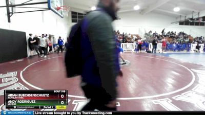 220 lbs Cons. Round 3 - Andy Rodriguez, Lompoc vs Aidan Buechsenschuetz, Newbury Park