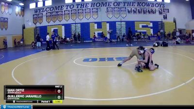 113 Gold Round 3 - Gian Ortiz, Jensen Beach vs Guillermo Jaramillo, South Dade