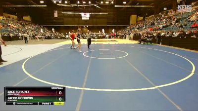 5A-144 lbs Semifinal - Jacob Goodwin, Goddard vs Jace Schartz, Great Bend