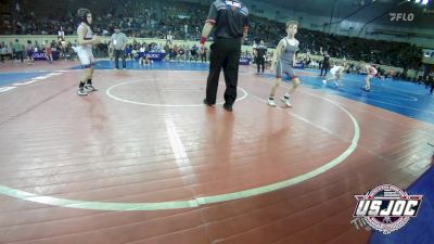 80 lbs Round Of 32 - Everette Coalson, Weatherford Youth Wrestling vs Espen Pyle, Chickasha Youth Wrestling