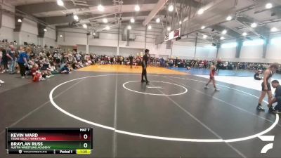 80 lbs Champ. Round 2 - Braylan Russ, Austin Wrestling Academy vs Kevin Ward, Texas Select Wrestling