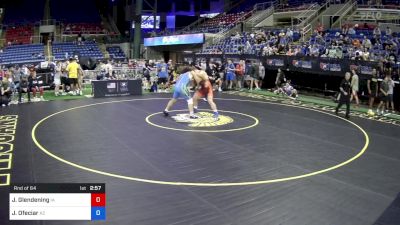 195 lbs Rnd Of 64 - Joshua Glendening, Iowa vs James Matthew Ofeciar, Arizona