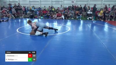 125 lbs Pools - Isaiah Andrews, Black Iron Society vs Eli Phillips, Pursuit