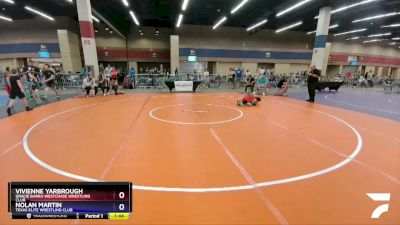 86 lbs Quarterfinal - Vivienne Yarbrough, Gracie Barra Westchase Wrestling Club vs Nolan Martin, Texas Elite Wrestling Club