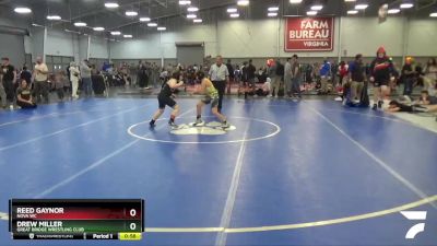 93 lbs 5th Place Match - Drew Miller, Great Bridge Wrestling Club vs Reed Gaynor, Nova WC