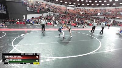 135 lbs Semifinal - Karrsen Bussan, Askren Wrestling Academy vs Landon Lukasko, Edgar