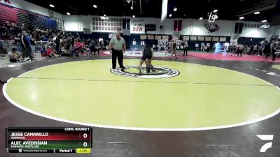 138 lbs Cons. Round 1 - Alec Avedissian, Harvard-Westlake vs Jesse Camarillo, Workman