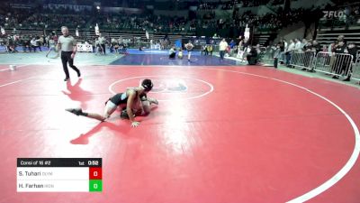 85 lbs Consi Of 16 #2 - Shelby Tuhari, Olympic vs Hassan Farhan, Iron Horse