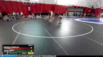 145 lbs Round 2 (6 Team) - Kylie Donat, Team Red vs Micaela Lewellin, Team Green