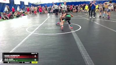 80 lbs Round 4 (8 Team) - Gus Kash, Rogue Wrestling vs Raige Morrison, Donahue WA Blue